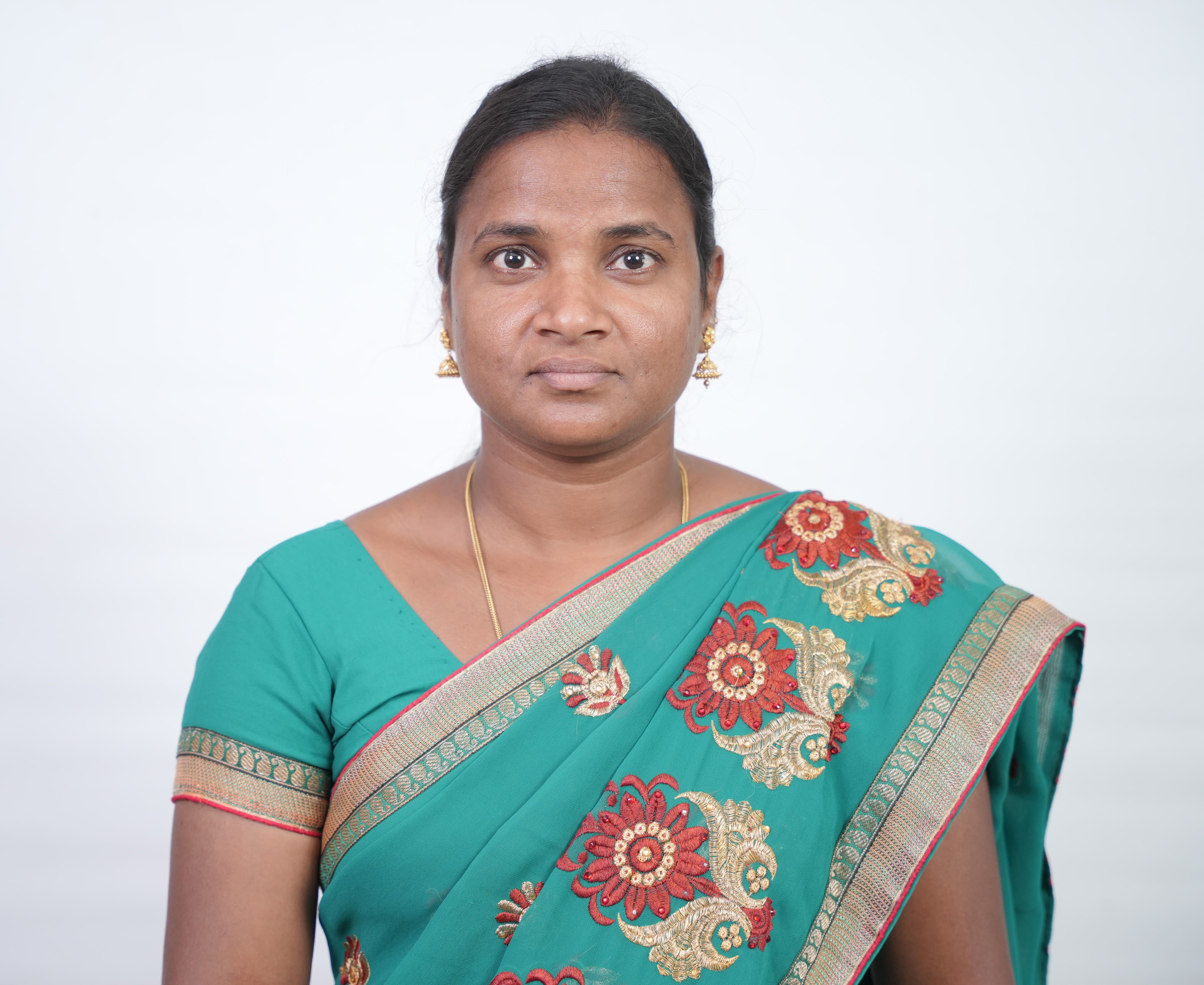 Female tutor at St. Theresa's College for Women